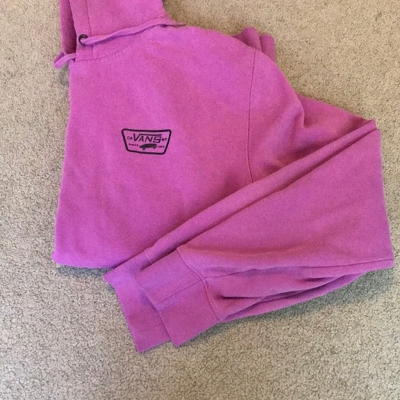 EUC Fuschia Vans Sweatshirt/Hoodie, Size Large - Picture 3 of 9